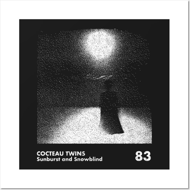 Cocteau Twins / Minimalist Graphic Artwork Design Wall Art by saudade